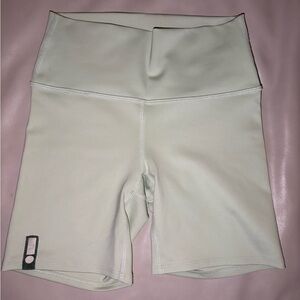 Daily Drills mint green 4 inch biker shorts